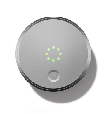 August Smart Lock Silver
